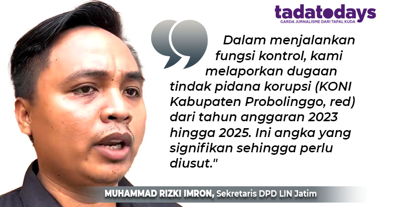 Dilaporkan Dugaan Penyelewengan Dana Hibah Senilai Miliaran, Ketua KONI Kabupaten Probolinggo: Kami Sesuai Aturan