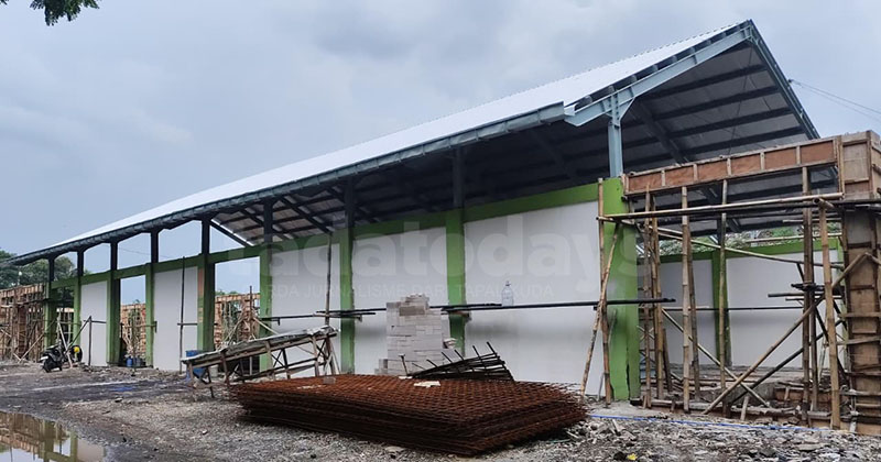 Terdampak Erupsi Semeru, Proyek Hanggar Mesin RDF Rp 1,9 M Milik DLH Kota Probolinggo Molor