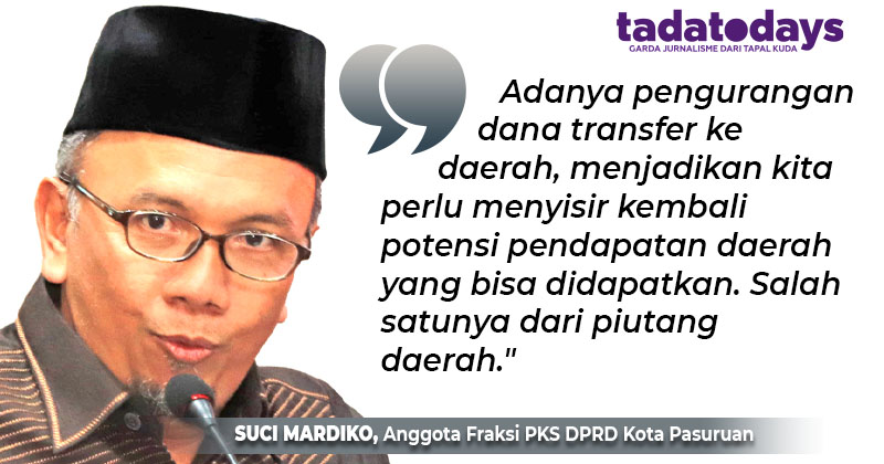 Fraksi PKS Ungkap Sejumlah OPD Pemkot Pasuruan Memiliki Saldo Piutang Daerah Bernilai Besar