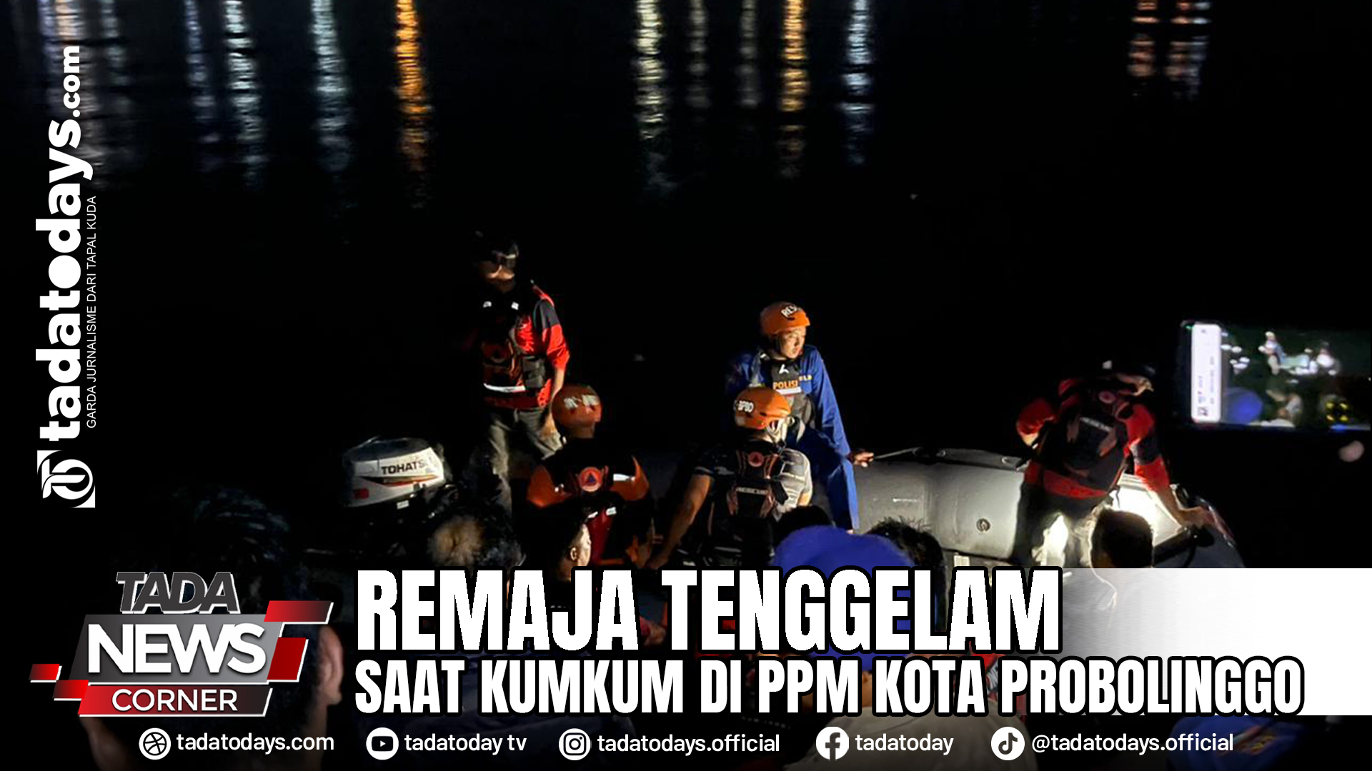 REMAJA TENGGELAM SAAT KUMKUM DI PPM KOTA PROBOLINGGO