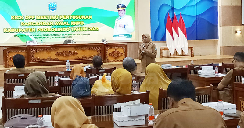Pemkab Probolinggo Kick Off Meeting Penyusunan Rancangan Awal RKPD Kabupaten Probolinggo Tahun 2027