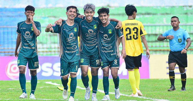 Persekap Kota Pasuruan Bungkam Putra Jaya 3-0, Dominasi Sepanjang Laga