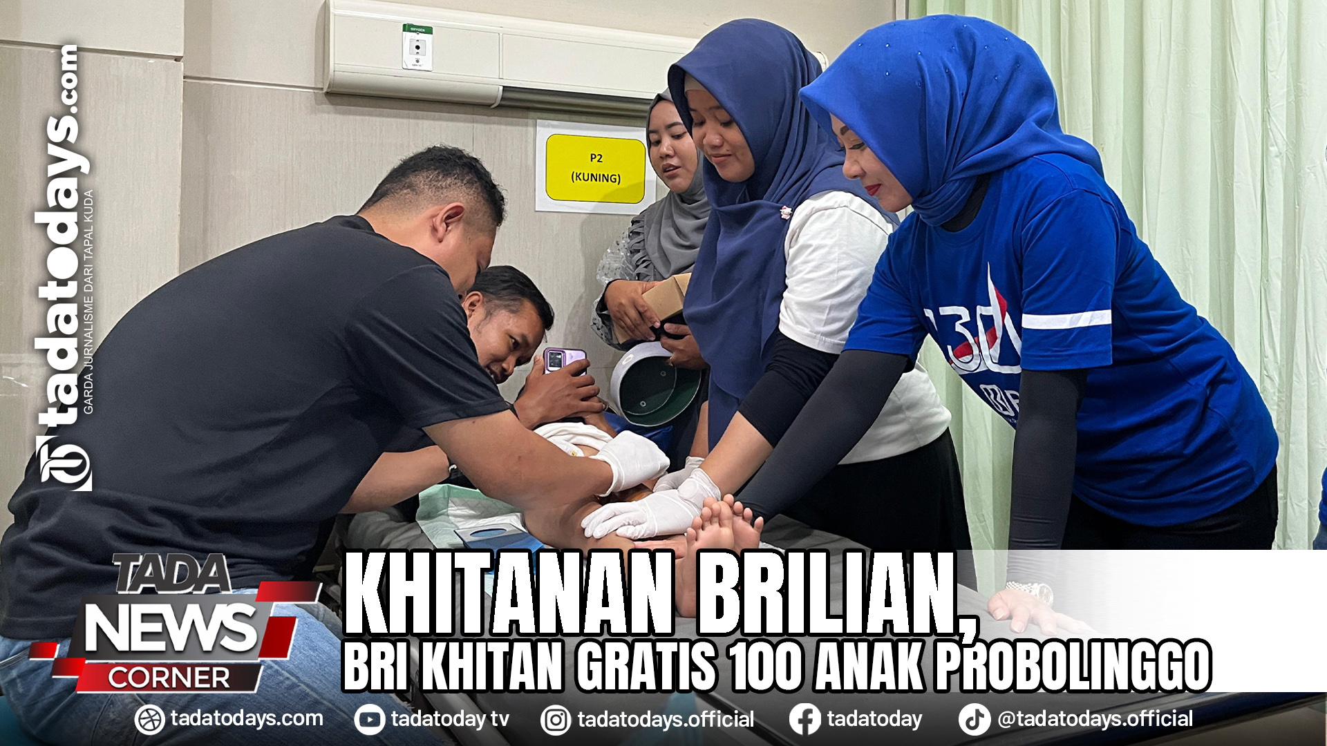 KHITANAN BRILIAN, BRI KHITAN GRATIS 100 ANAK PROBOLINGGO
