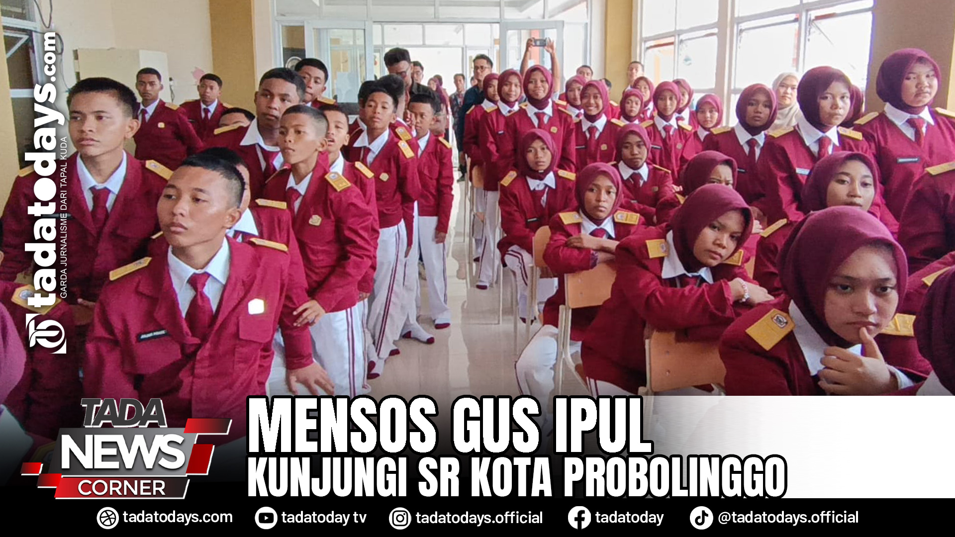 MENSOS GUS IPUL KUNJUNGI SR KOTA PROBOLINGGO