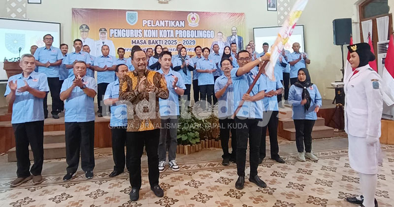Pengurus KONI Kota Probolinggo 2025-2029 Dilantik, Rival Ketua Masuk Kepengurusan