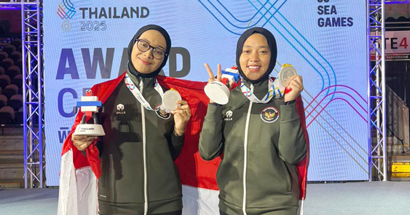 Amel-Abel, Kakak-Adik Atlet Biliar asal Kota Pasuruan Raih Medali Perak SEA Games 2025