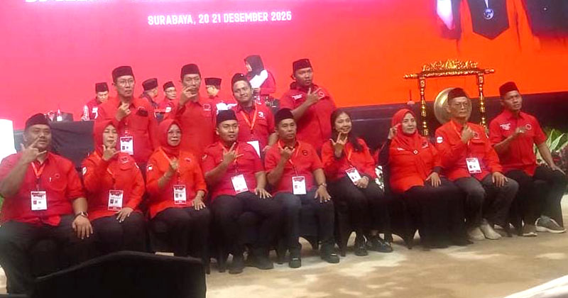 Mahfud Husairi Gantikan Mufti Anam Jadi Ketua DPC PDIP Kota Pasuruan