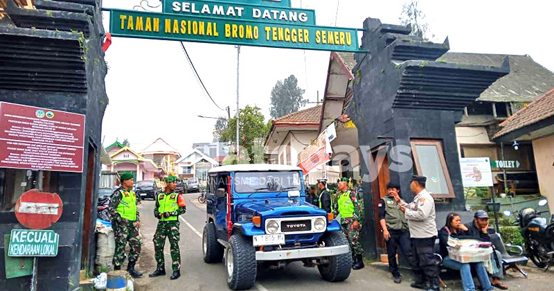 Wisata Gunung Bromo Padat Saat Nataru, Ratusan Pengunjung Masuk lewat Pintu Tosari
