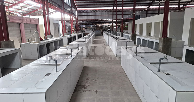 Revitalisasi Pasar Besar Kota Pasuruan Rampung, Pedagang Bakal Tempati Lapak sebelum Ramadan