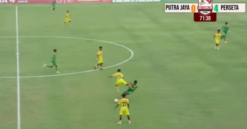 Pemain Putra Jaya Pasuruan Disanksi Larangan Sepak Bola Seumur Hidup, Buntut Menendang Dada Lawan