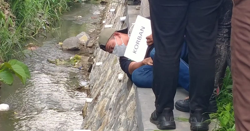 Pembunuhan Mahasiswi UMM asal Probolinggo oleh Kakak Ipar Direkonstruksi, Dieksekusi di Batu