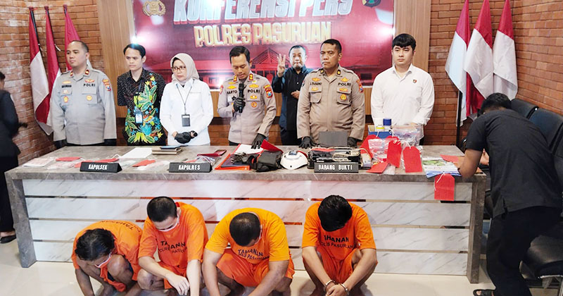 Peredaran Uang Palsu di Pasuruan Terbongkar, Polisi Telusuri Jejak Produksi hingga Jawa Barat