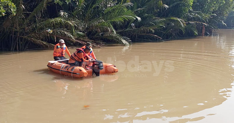 BPBD Probolinggo Sisir Sungai Bayeman, Cari Balita Dua Tahun yang Hilang setelah Terpeleset