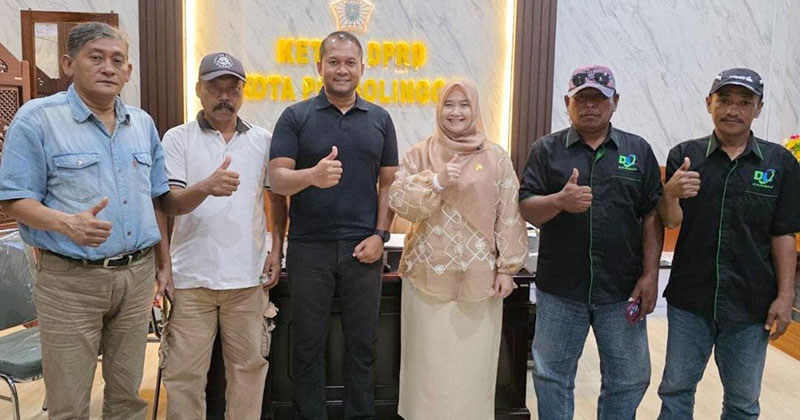 Keberatan Retribusi Tinggi, Komunitas Karapan Sapi Brujul Wadul ke Ketua DPRD Kota Probolinggo