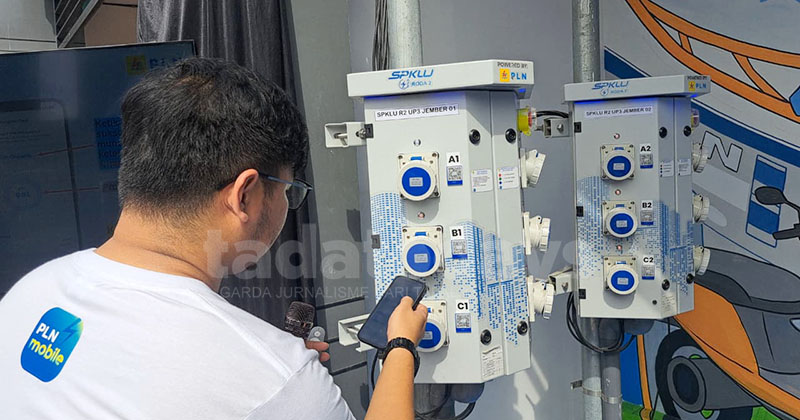 Antisipasi Tambahan Ratusan Becak Listrik, PLN Mulai Siapkan SPKLU Roda Dua di Jember