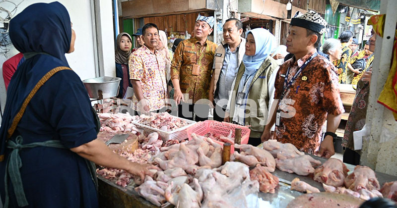 Satgas Pangan Banyuwangi Sidak Pasar, Harga Sembako Relatif Stabil Jelang Ramadan