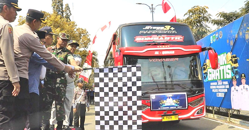 Pemkab Pasuruan Gelar Mudik Gratis untuk Warga, Sediakan 6 Armada Bus untuk 4 Rute