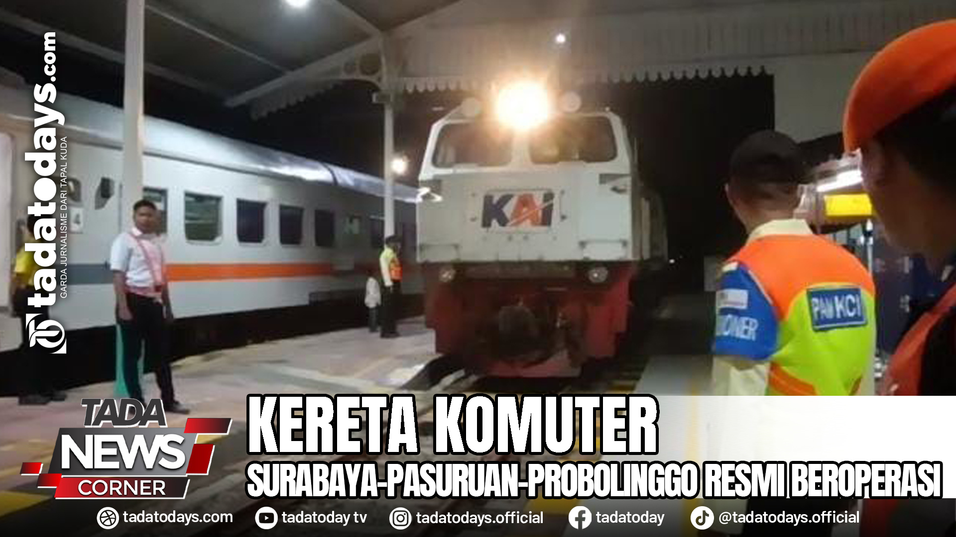 KERETA KOMUTER SURABAYA–PASURUAN-PROBOLINGGO RESMI BEROPERASI