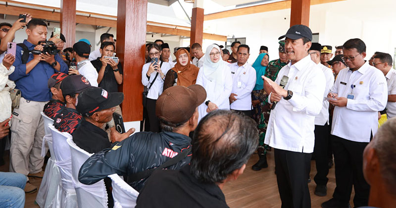 Menteri KP Tinjau Progres KNMP Lateng Banyuwangi, Siap Jadi Pusat Hilirisasi dan Kuliner Bahari