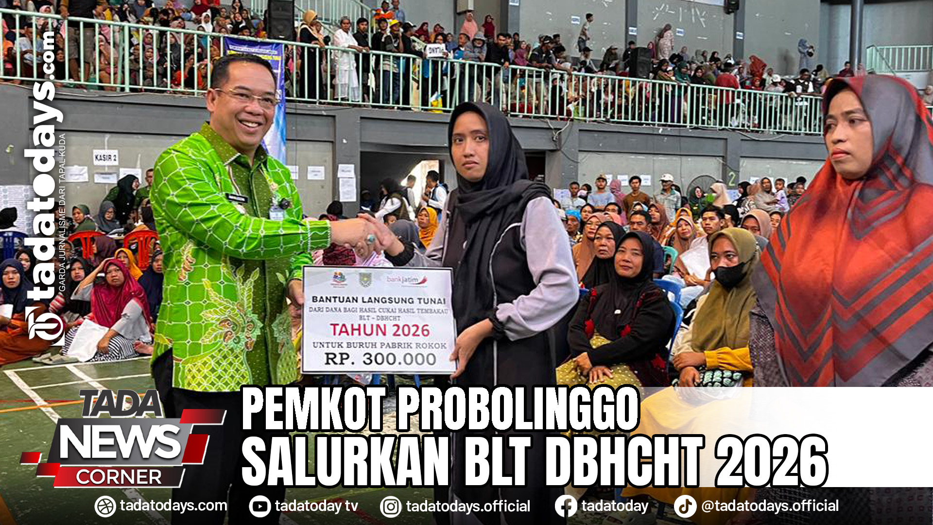 PEMKOT PROBOLINGGO SALURKAN BLT DBHCHT 2026