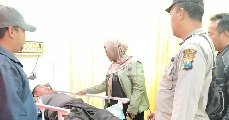 Pasuruan Rawan Begal, Pasutri Pedagang Melijo di Lumbang Jadi Korban, Suami Dibacok