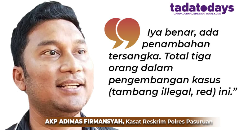 Seorang Kades Terseret Jadi Tersangka Kasus Tambang Ilegal di Purwosari Pasuruan