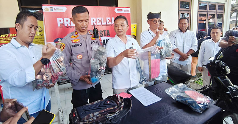 Spesialis Pencuri Meteran Air di Banyuwangi Dibekuk, Kerugian Capai Rp 71,7 Juta