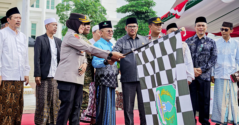 373 Calon Jamaah Haji Pasuruan Kloter 6 Diberangkatkan Wabup Shobih Asrori