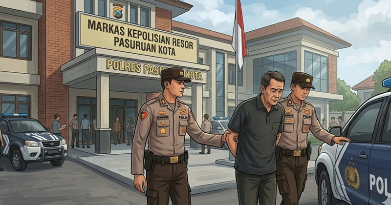 Tukang Galon di Kota Pasuruan Cabuli Bocah 8 Tahun, Ditangkap Polisi