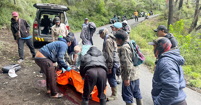 Turis asal Korea Selatan Tewas dalam Kecelakaan Motor di Jalur Bromo Tosari