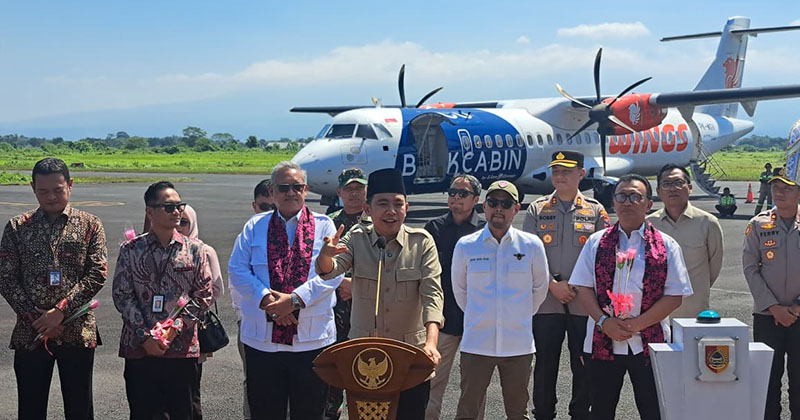 Penerbangan Jember–Surabaya Dibuka Lagi, Pemkab Bidik Percepatan Mobilitas dan Ekonomi