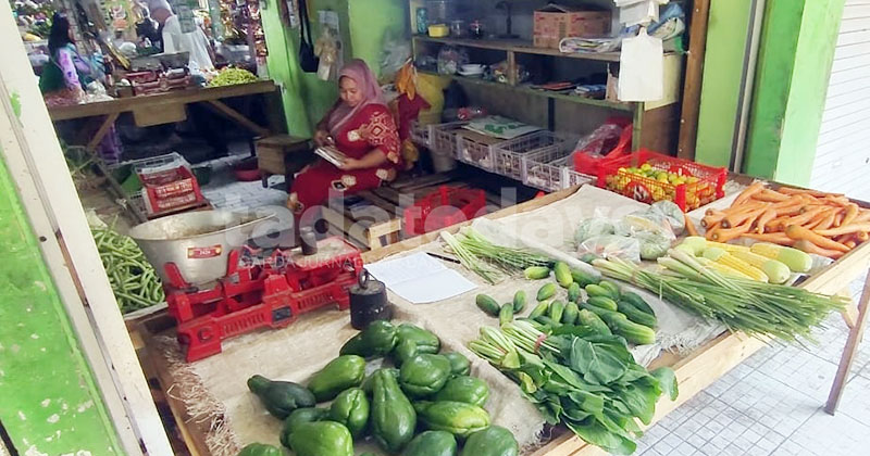 Harga Sayur di Pasar Kebonagung Kota Pasuruan Melonjak, karena Faktor MBG?