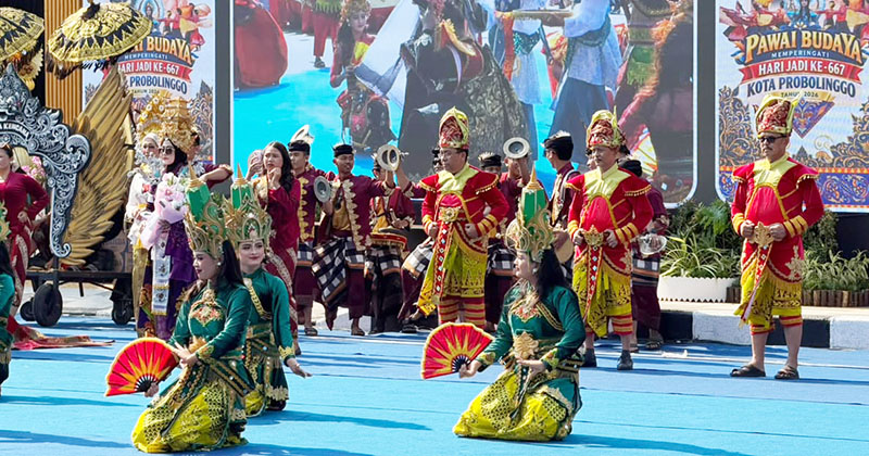 Pawai Budaya Hari Jadi Kota Probolinggo ke-667, 23 Kontingen Usung Konsep Keberagaman Budaya Nusantara